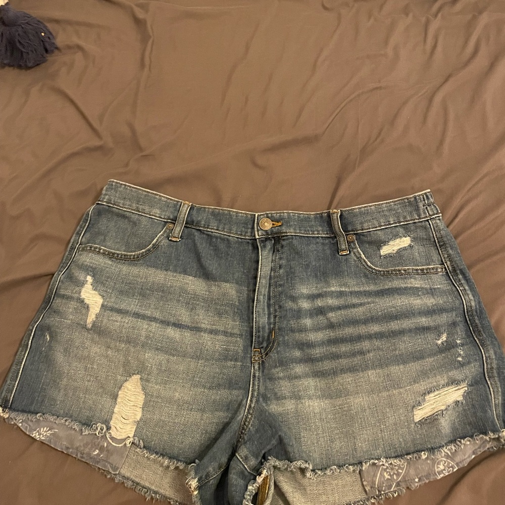 Jean shorts